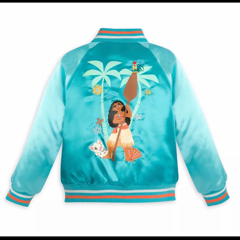 Moana varsity jacket size 4